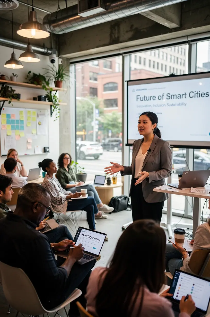 Urban tech initiatives boosting economic growth in neighborhoods.